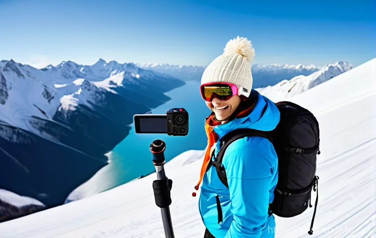 스키 강사의 프리랜서 협업 사례 - The Modern Ski Instructor: Capturing Engaging Online Content**
A dynamic, vibrant, wide-angle outdo...