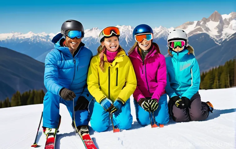 스키 강사의 국제 트렌드 세미나 참여 - **Prompt 1: Personalized Ski Coaching**
"A vibrant, dynamic illustration depicting a diverse gro...