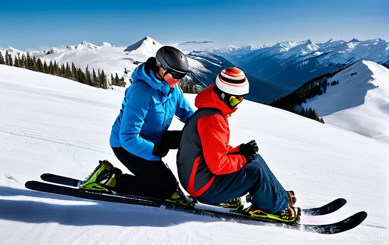 스키 강사의 글로벌 트렌드 이해 - **Modern Ski Instruction with Technology and Personalization:**
A dynamic scene on a sunny, well... 스키 강사의 글로벌 트렌드 이해 - **Modern Ski Instruction with Technology and Personalization:**
A dynamic scene on a sunny, well...