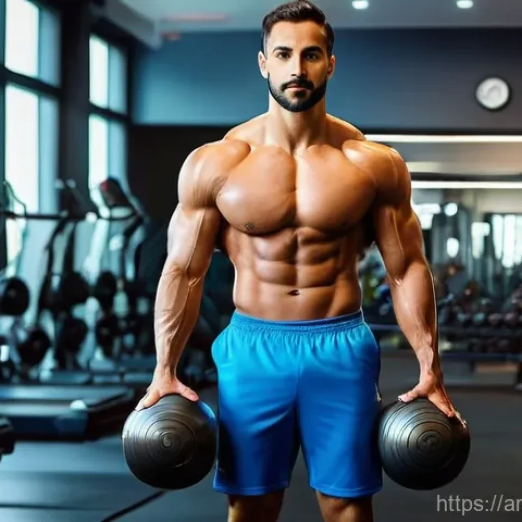 스키 강사의 동계 시즌 준비 - **Prompt: Pre-Season Conditioning - The Focused Ski Instructor**
"A male Arab ski instructor, in...