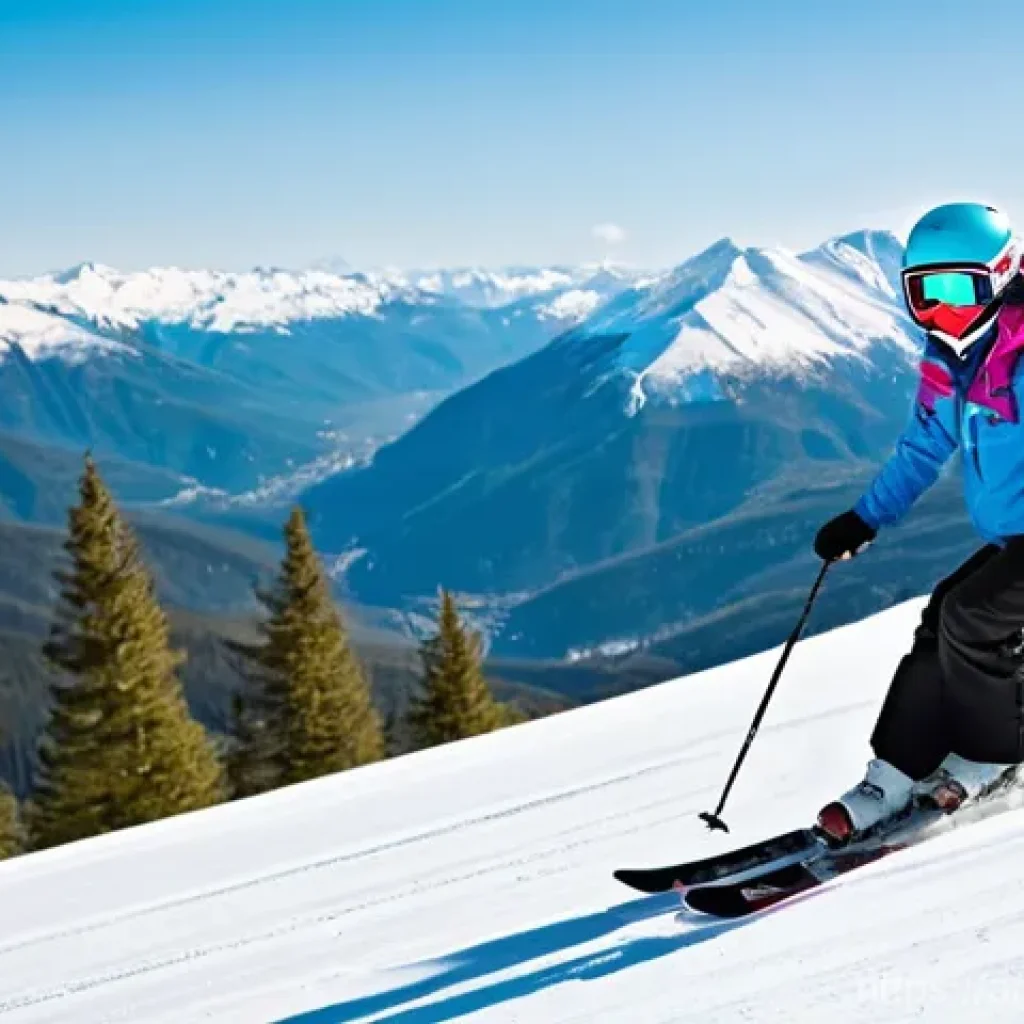 스키 강사의 자기소개서 작성 팁 - **Prompt 1: The Passionate Mentor on the Slopes**
"A full-shot image of an inspiring male ski in...